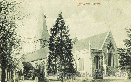 St Michael, Braintree Church – Published by Adams, Great Square, Braintree.