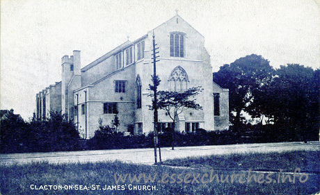 St James, Clacton-on-Sea Church – Wedgwood Series. Published by The Photochrom Co. Ltd, London & Tunbridge Wells.