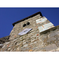 St Andrew, Ashingdon Church – Exterior 4: This small W tower is only about half the width of the nave. It is diagonally buttressed with a pyramid roof.