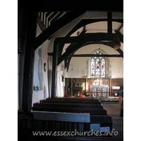 St Andrew, Ashingdon Church – Interior 1: Unfortunately, the church was closed when I went, but some obliging windows made the following views possible.