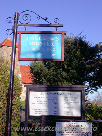 St Andrew, Ashingdon Church – It seems apparent, that the present building dates from a time no earlier than c1300, and therefore those who make claim to this being a minster profess that it is a successor to the original building called for by King Cnut. Whether this parish was the place where the battle took place is unknown. There is another possible location of the battle, this being Hadstock, near Ashdon. Hadstock St Botolph's website will tell you more on that church's claim here.