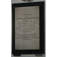 St Mary, Hatfield Broadoak Church – Monument 14