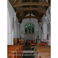 St Mary Magdalene, Great Burstead Church – Interior 1: The S aisle. The arcading, which was responsible for the earlier dating of this S aisle, is clearly C16. However, as has been mentioned, it is now known that the S aisle is now much older than this. It is likely, therefore, that this aisle started life as a separate chapel, and that the arcade to connect it with the main church was installed in the 16th century.