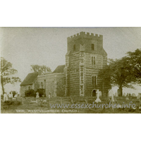 St Clement, West Thurrock Church – Postcard 1: The Bell series of Real Photos in Silver Print. Bell's Photo Co. Ltd., Westcliff-on-Sea, Essex.