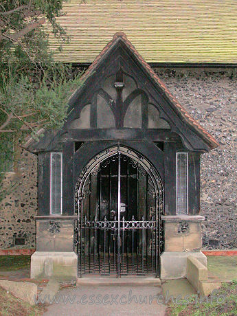 St Mary the Virgin, Little Thurrock Church – North porch.