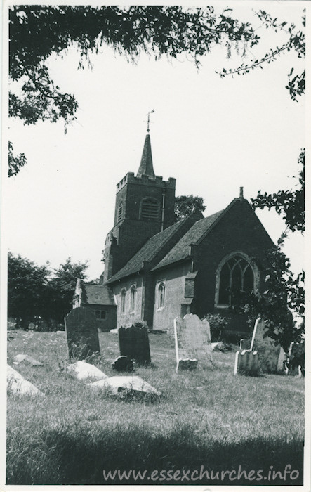 St Michael, Theydon Mount Church – Dated 1970. One of a series of photos purchased on ebay. Photographer unknown.