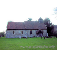 St Peter, Nevendon Church – Exterior 2: A very small church, located just around the corner from a large Sainsbury's supermarket. Unless you either live here, or specifically looked this church up on a map, you would probably never even know it existed.