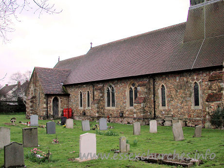 St Lawrence & All Saints, Steeple Church – The church was designed in the late Early English style.