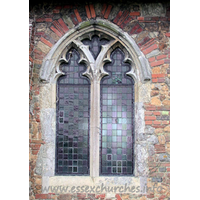 St Lawrence & All Saints, Steeple Church – Exterior 7: Note than randomness of even the window dressings here.