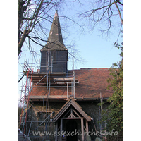 St Mary, Ramsden Crays Church – Exterior 2: The church is undergoing conversion into a private dwelling.