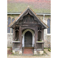 St Margaret of Antioch, Margaretting Church – Exterior 4: The timber north porch.