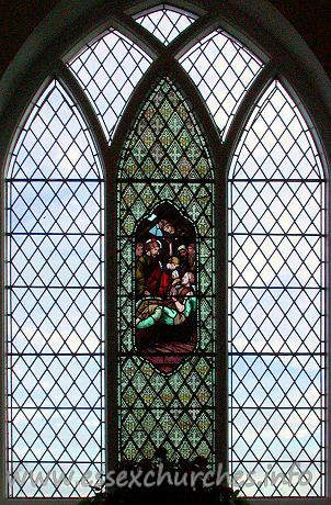 St Giles, Mountnessing Church – The east window.
