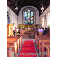 All Saints, Rettendon Church – Interior 1: Image reproduced by kind permission of Julie Archer.