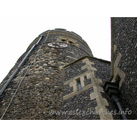St Nicholas, South Ockendon Church – Exterior 7: Somebody's watching ... !