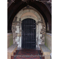 St Mary, Stifford Church – Exterior 9: Plain Norman north doorway.