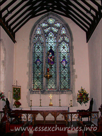 St Mary, Stifford Church – The chancel and east window.