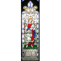 All Saints, Stock Harvard Church – Stained Glass 2: The Mother's Union window.