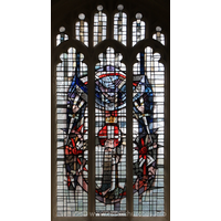 St Peter Ad Vincula, Coggeshall Church – Stained Glass 5: Given in memory of Alfred Theodore Jockel by his wife.