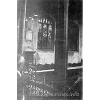 St Peter Ad Vincula, Coggeshall Church – Postcard 5: One of a series of 8 photos bought on eBay. Photographer unknown. Assumed date September 1939.