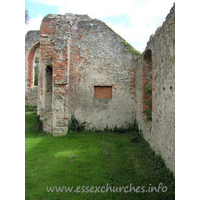 St Peter (Ruins), Alresford Church – Interior 4: Looking east in the south aisle.