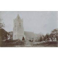 Dedication Unknown, Frating Church – Postcard 1