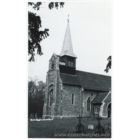 All Saints, Great Braxted Church – Postcard 1: Dated 1968. One of a series of photos purchased on ebay. Photographer unknown.