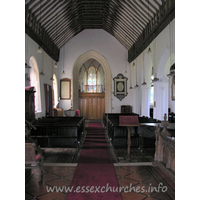 St Andrew, Belchamp St Paul Church – Interior 3