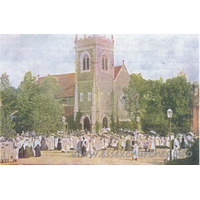 Children's Church, Barkingside (Dr Barnardo) Church – Postcard 3: This image was kindly supplied by Frank Cooke - Web Manager, goldonian.org.