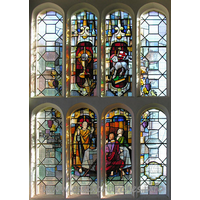 St Katharine, Gosfield Church – Stained Glass 2