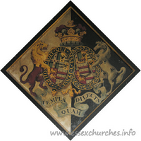 St Katharine, Gosfield Church – Hatchment 4
