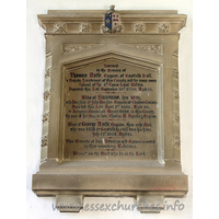 St Katharine, Gosfield Church – Monument 7
