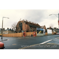 York Road Methodist Church, Southend-on-Sea Church – Postcard 2: Dated December 1987, this photograph has been kindly supplied by John Underwood.