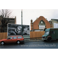 York Road Methodist Church, Southend-on-Sea Church – Postcard 3: Dated December 1987, this photograph has been kindly supplied by John Underwood.