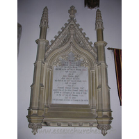 St Leonard, Beaumont cum Moze Church – Monument 1