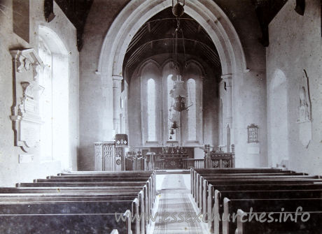 St Augustine of Canterbury, Birdbrook Church – From a photograph in the church.