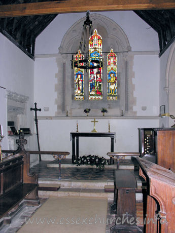 St Mary the Virgin, Strethall Church – The chancel was rebuilt in C15, and heavily restored in both 1861 and 1876.