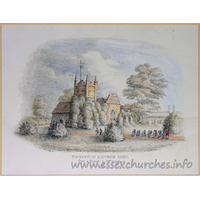 St John the Evangelist, Twinstead Church – Postcard 1