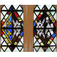 Dedication Unknown, Quendon Church – Stained Glass 3
