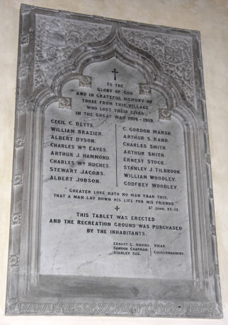 St Andrew, Helion Bumpstead Church