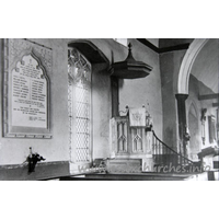 St Andrew, Helion Bumpstead Church – Postcard 3: Taken from a picture in the church.
