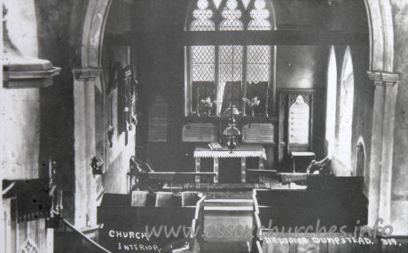 St Andrew, Helion Bumpstead Church – Taken from a picture in the church.
