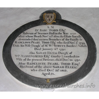 St Mary, Sturmer Church – Monument 1