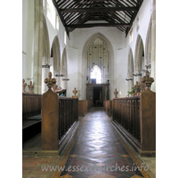 All Saints, Ashdon Church – Interior 2