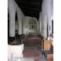Holy Trinity, Chrishall Church – Interior 6