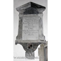 St Peter, Ugley Church – Monument 1