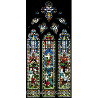 St John the Baptist, Pebmarsh Church – Stained Glass 1