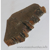 All Saints, Nazeing Church – Miscellaneous 1: The remains of the upper front part of the rood screen. Evidently just hacked off, and left embedded in the S wall.