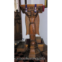 All Saints, Nazeing Church – Miscellaneous 3: Life-sized angel lectern.