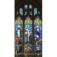 St Mary the Virgin, Latton Church – Stained Glass 1