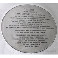 St Mary the Virgin, Latton Church – Monument 12